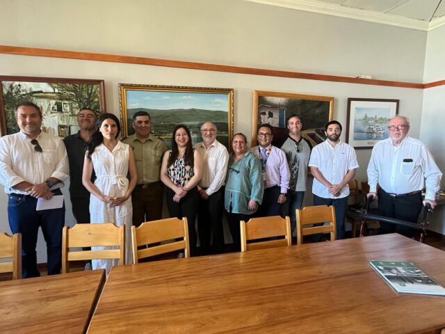 Gremios del comercio trabajan junto a autoridades para apoyar las acciones de seguridad del verano 2024 en Valdivia.  #comercio #industrias #seguridad #seguridadpublica #valdivia